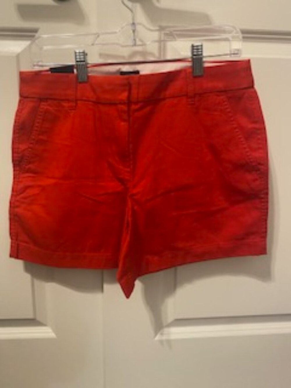 J. Crew 5-inch Chino Short - Fiery Red - NWT!